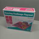 Unicorn Dance Mat, Dance Mixer Rhythm Step Play Mat, Pink Dance Pad with LED Lights, Adjustable Volume, Built-in Music, 5 Game Modes, Xmas B-Day Gifts for 3-12 Years Old Girls Toys, Pink