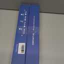 2 x MAXTID Easy to Install 32 Inch Door Draft Stopper - White Foam and Polyester Door Seal