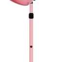 Professional Hooded Hair Dryer Pink,Stand Hair Dryer Bonnet With 3 Temperature Settings,Height Adjustable Sit Under Dryer on Wheels