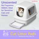 PETSWORLD Fresh Scented Cat Pads Refills for Tidy Cats Breeze Litter System 200 Pads for Cat Litter Box