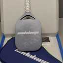 Pro Pickleball Paddle| T700 Carbon Fiber Pickleball Paddles with 16mm Polymer Honeycomb Core & Overgrips| Premium Pickle Ball Racket Enhanced Control & Spin & Power| USAPA Approved (Gray)