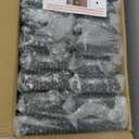 VOLISUN Solar Post Cap Light Outdoor Waterproof 16pack,Solar Fence - Post Lights for 4x4 5x5 6x6 Wooden/Vinyl Post,Black Deck Cap Light Solar Powered with Warm White for Garden/Patio/Porch