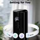 OSTBA 43'' Tower Fan for Bedroom, 85° Oscillating, 12H Timer, with Remote, Medium