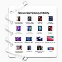 USB C to USB C Cable for Apple, 3-Pack 6FT, 60W USBC/Type-C Fast Charger Cord Compatible with iPhone 17/16 Pro Max, iPhone 17 Air, iPad Pro/Air (White)