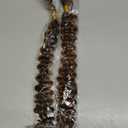 Light Brown Human Braiding Hair Brown Deep Wave Human Boho Braiding Hair 22 22 22 Inch 4/30 Deep Wave Bulk Hair Extensions 150g 3 Bundle