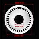 BuleVina 19511-Z6L-000 Cooling Fan, 240mm, Fits Honda GX630 GX660 GX690 GXV690, 1.2W, 12V DC, 3000RPM, Forced Air Cooling, Amplifier Compatible
