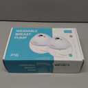 Paruu Hands Free Breast Pump P16, Wearable Breast Pump Electirc Portable with 4 Modes & 12 Levels, Max 309mmHg Strong Suction 19/21/24mm Flange Inserts Wearable Breastfeeding Pump, 2 PackNude