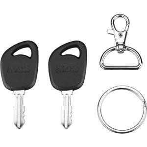 GY20680 Ignition Key Fit for John Dee re L100 L120 D110 D170 Riding Mower - Ignition Key Fit for AYP HU Troy Bilt Craftsman LT1000 LT2000 LT3000 Lawn Tractor, Replace AM131946 140401, 2 Pcs