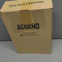 Aegend Snorkeling Gear for Adults Youth Kids, Snorkel Mask with Top Dry Valve - Panoramic View Anti-Leak and Anti-Fog with Mesh Bag for Snorkeling, Scuba Diving, Freediving & Swimming (2 PACK-Black & Green)