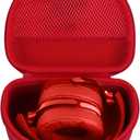 Hard Case Replacement for Skullcandy Hesh Evo/Hesh ANC/Crusher ANC 2/Crusher Evo/Riff 2/Riff Bluetooth Headphones (Red Case)