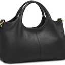 Kattee Leather Purses and Handbags for Women, Small Medium Crossbody Bags Trendy, Soft Shoulder Satchel Bags