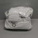 Natural Pinch Pleated Linen Curtains 84 Inch Length 2 Panels for Living Room Bedroom Textured Cream Ivory Birch Semi Sheer Boho Neutral Back Tab Pinch Pleat Hooks Rings Window Curtain 84 Inches Long