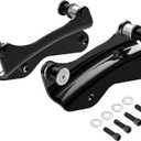 Benlari Gloss Black 4 Point Docking Hardware Kit 2014-2024 Compatible for Harley Davidson Touring Street Glide Road Glide Electra Glide Road King CVO (Vivid Black)