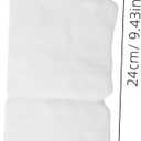 Toyvian Garden Edging Fence with Nails 10-Pack Plastic Landscape Border for Lawn Flower Beds Vegetable Gardens Decorative Stone Look Garden Divider Easy DIY Installation (White)