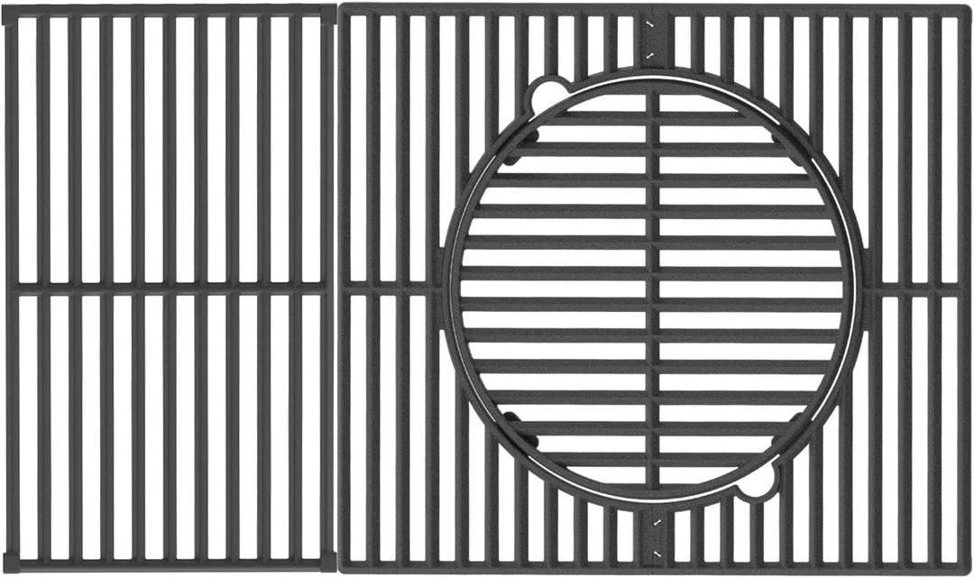 Monument Grills Outdoor Round BBQ Porcelain-Coated Cast Iron Cooking Grate Replacement for 4-Burner Grill Mesa 400, 25392