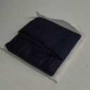 YnM Exclusive Cotton Duvet Cover for Weighted Blankets with 16 Strings (Navy, 48"x72")