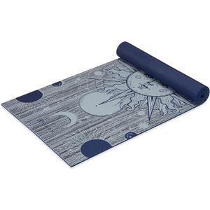 Gaiam Yoga Mat - Premium Print Reversible Extra Thick Non Slip Exercise & Fitness Mat for All Types of Yoga, Pilates & Floor Workouts
