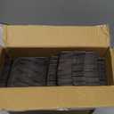 ZBEIVAN 6x4x1 Black Shipping Boxes Set of 50, Corrugated Cardboard Mailer Boxes for Packaging Small Business Mailing Gifts