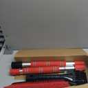 FOVAL 62.4" Snow Brush  Ice Scrapers for Car Windshield, 360°Pivoting Brush Head, Comfortable Foam Grip, Extendable Snow Removal Car Brush for Trucks SUVs, Essential Winter Tool