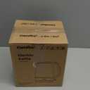 COMFEE' Electric Kettle, 1.7L Hot Water Boiler, 1500W Fast Boil, Glass Electric Tea Kettle with LED Indicator, Auto Shut-Off and Boil-Dry Protection, BPA Free (1.8 Quarts, Deep Black)