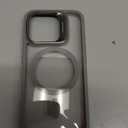 ESR for iPhone 15 Pro Case, Compatible with MagSafe, Military-Grade Protective Case, Built-in Stash Stand Phone Case, Scratch-Resistant Back Cover, Classic Series, Clear Grey