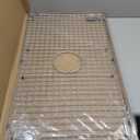 Serene Valley Sink Bottom Grid 29-1/2" X 16-1/2", Centered Drain with Corner Radius 3/8", Sink Protector SVH3017C