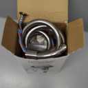 Filtered Shower Head with Handheld - High Pressure 3 Spray Modes Showerhead with Filters, 12 Replaceable Water Softener Filters for Hard Water | Ion Shower Drops Head with 75" Anti-Burst Hose (Gray)