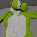 Kids Green Dinosaur One Piece Outfit Cartoon Cute Onesie Casual Outwear Halloween Outfit Jumpsuit Bodysuit, 120