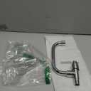 Wall Mounted Water Faucet, G1/2in Single Handle Wall Mounted Sink Faucet for Kitchen,Outdoor, Garden and Bar(Type B 20cm)