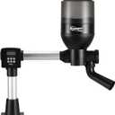 hygger LCD Control Automatic Pond Fish Feeder, Capacity 5.5L, DC 12V