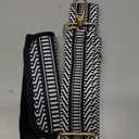 Bag Strap Charms Crossbody for Bogg Bag Accessories - Stripe Shoulder Strap Neoprene Luggage Handle Wrap for Suitcase & 2 Key Holders Black