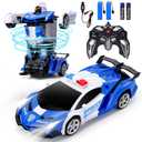 Dolanus Remote Control Car - Transform Robot RC Cars Contains All Batteries: One-Button Deformation and 360 Degree Rotating Drifting, Present Christmas Birthday Gift for Boys/Girls