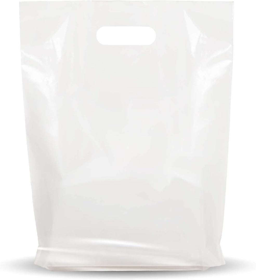 Plastic Shopping Bags with Die Cut Handle Bag 17*17
