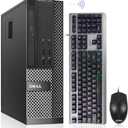 Dell OptiPlex 7020 Desktop Computer, 32GB Ram New 2TB SSD, Intel Quad Core i7 4790 up to 4.0GHz, AC8260 Built-in WiFi 5, Dual Monitor Supported, DVD-RW HDMI Windows 10 Pro 