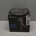 Bakpoco Double-Wall Vacuum Insulated Ice with Lid, Scoop, Ice Tong, Strainer & Leather Handle Keep Ice Frozen Longer Large Ice Buckets for Cocktail Bar,Parties Chilling Beer Champagne 3L (Silver Classic Tan Handle)