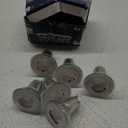 GU10 LED Bulb Dimmable, 35W Equivalent, 90 CRI, Range Hood Light Bulbs, Warm White 3000K, MR16 GU10 Base Track Light Bulbs, 4W 350LM, 6-Pack