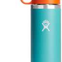 Hydro Flask Kids Water Bottle for School - Stainless Steel and Insulated with Straw Cap - 18 Oz in Seaspray Blue