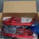 Tail Light Compatible With 2004 2005 2006 Toyota Tundra Rear Light Taillights Pair Left and Right Driver and Passenge Side Replace TO2800153 815600C040 TO2801153 815500C040