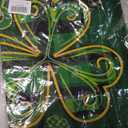 St. Patrick's Day Shamrock Clover Lucky Garden Flag 12x18 Inch Vertical Double Sided Spring Buffalo Plaid Welcome Small Flags Outside Decoration For Yard (ONLY FLAG) SP27