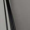 Double Curtain Rod 72 to 144 Inch, HOTOZON 1 Inch Heavy Duty Double Curtain Rods for Windows 60 to 140 Inches(5-11.6 ft), Telescoping Drapery Rod with Simple End Finials, Black