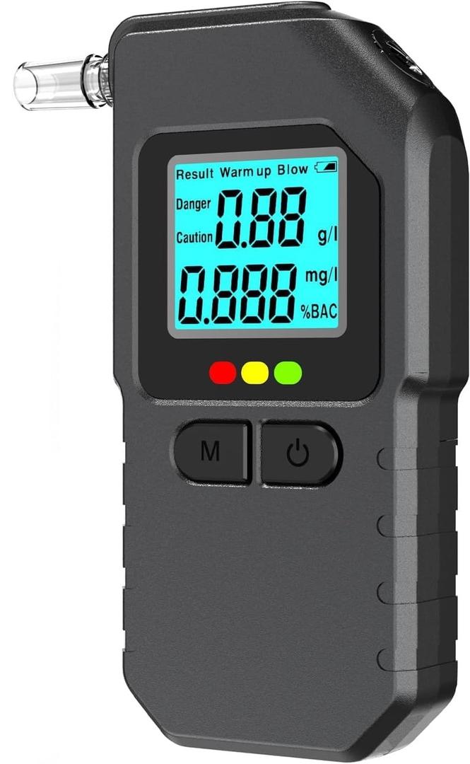 Breathalysers Digital Alcohol Tester, LCD Display