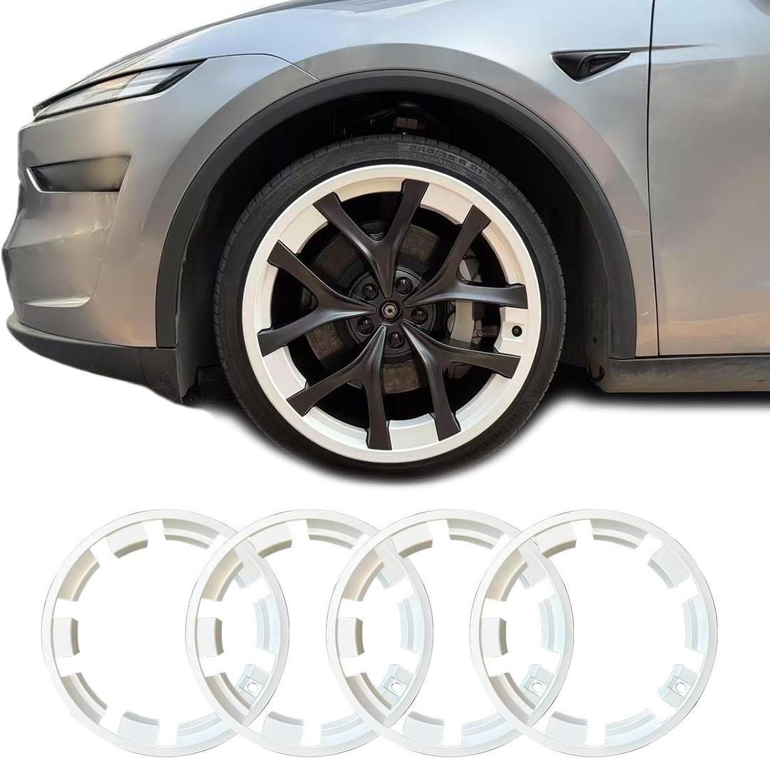 Rim Protector for Tesla 2025 2026 Model Y Juniper Performance 21inch Arachnid 2.0 Wheels Cover All-in-one Car Tire Trim Rings Rim Case Hubcaps Model Y Juniper Accessories