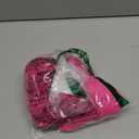 Smile Fish Women Casual Sexy 80s Costumes Fishnet Neon Off Shoulder T-Shirt (Hot Pink US 10/Tag Size L)