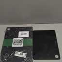 Freshware Wood Cutting Boards for Kitchen, Dishwasher Safe, Medium 12" x 9" and Large, 15" x 11.25", Set of 2, Black