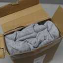 Tomkas Small Dog Cat Sling Carrier Puppy Purse Travel Wrap Soft Crossbody Pet Bag (Grey, M - Zip Pocket & Classic Strap)