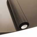 Window Privacy Film Window Tint, One Way Privacy Film Daytime Privacy See Out Not in Reflective Static Cling Sun Blocking Anti UV Reflective for Home and Office (Black Silver, 19.7 Inch6.5 Feet)