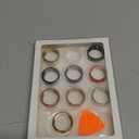 10 Pack Cover Compatible for Oura Ring 4/Gen 3 Heritage/Gen 3 Horizon,(NOT Compatible with Oura 4 Ceramic),Charging Directly,Rugged TPU Elastic Finger Protector for Workout Women Men-Size 8 (2Gold+Silver+Rosegold+Other 6-colors)