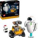 LEGO Disney & Pixar Wall-E & EVE Building Set for Adults, Ages 18+ - Home Office, Book Shelf, or Room Decor for Disney Fans - Gift Ideas for Men & Women - 43279