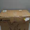 Foldable Rollator Walker with Seat for Seniors & Adults Lightweight 2-in-1 Walker and Wheelchair Combo Adjustable Handle Height Transport Chair with Brakes 300 Lbs Weight Capacity (Red Hd-all Terrain(10" Front and 8" Rear Wheels))