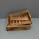 2 Tier Wooden Fruit Basket For Kitchen, Bread Vegetable Fruit Basket Bowl Stand, Farmhouse Fruit Bowl for Countertop, Large